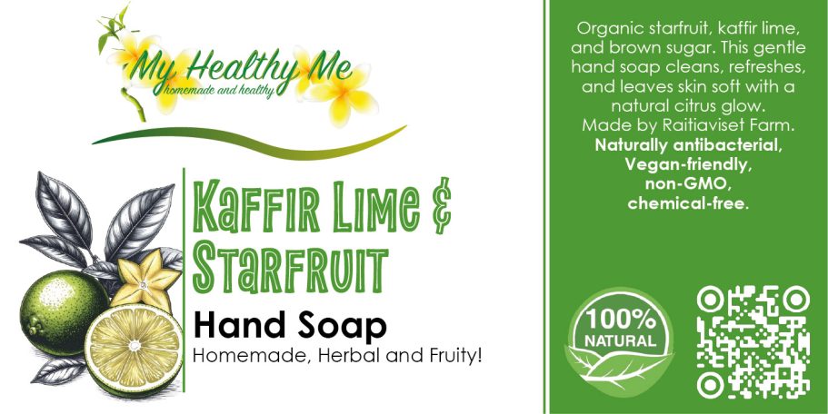 Produkt Etikett für Firma My Healthy Me