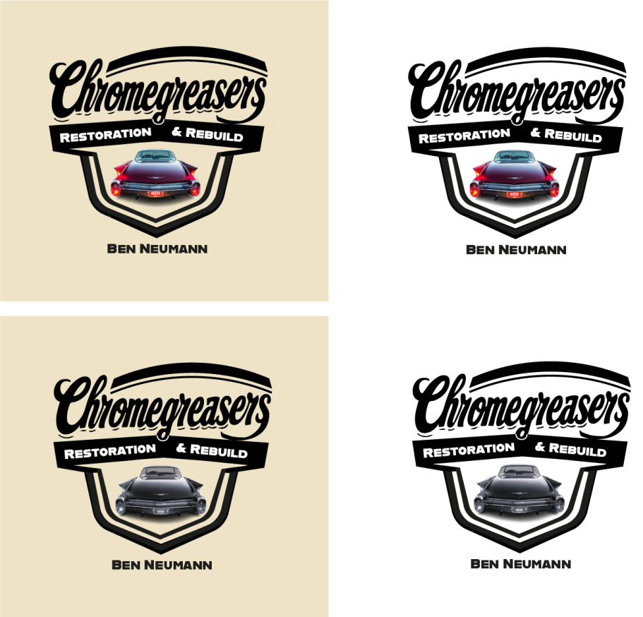 Fertiges Logo für Firma Chrome Greasers