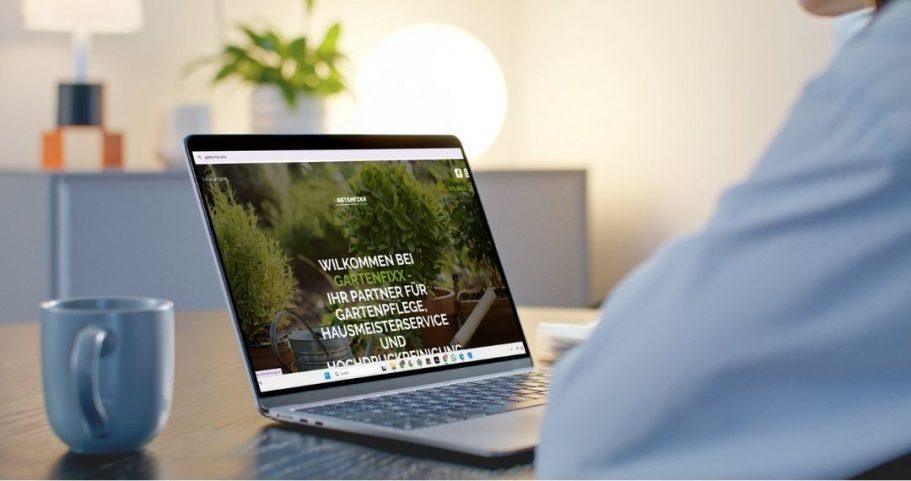 Gartenfixx Webseite
