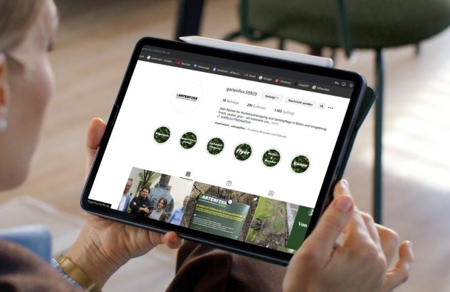 Social Media Management für Gartenfixx